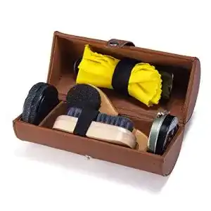 Schuhputzset YUET Schuhputz-Pflege-Set, 7-teiliges Set