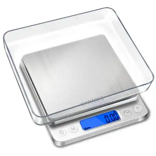 Küchenwaage USB CHWARES Digitale Küchenwaage, LCD-Display