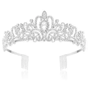 Tiara Makone Cristal Krone mit Strass