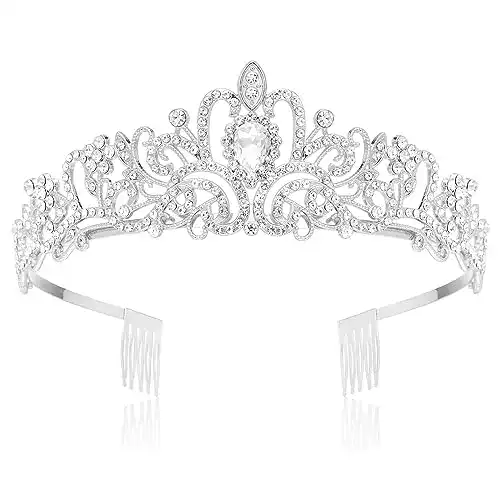 Tiara Makone Cristal Krone mit Strass