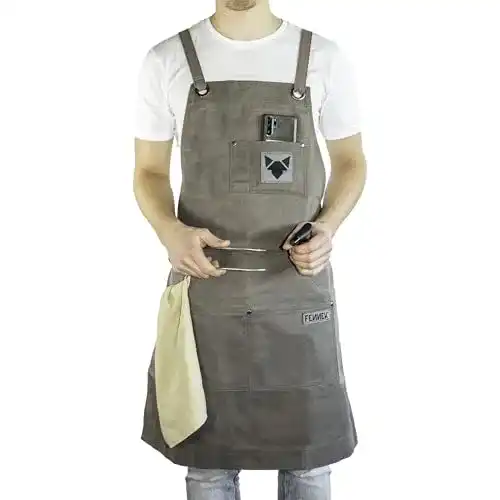 Grillschürze FENNEK mit Imprägnierung durch Wachsschicht