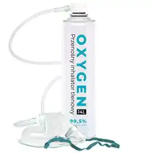 Medizinischer Sauerstoff Green Blue Oxygen 14L in der Dose