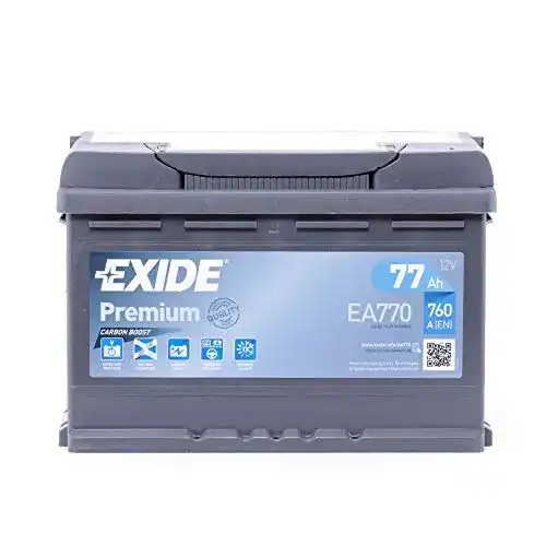 Exide-Autobatterie EXIDE EA770 Premium Carbon Boost Autobatterie 12V