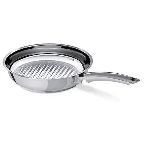 Edelstahlpfanne Fissler crispy steelux premium, Ø 28 cm