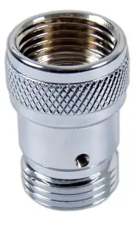 Durchflussbegrenzer Dusche Preval ® Duschventil vollversilbert