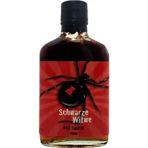Chili-Sauce Hot & Fire Schwarze Witwe Hot Sauce – 200 ml