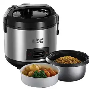Reiskocher Russell Hobbs 1,2l inkl. Dampfgarer-Einsatz