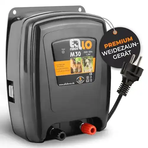 Weidezaungerät Ellofence /Elektrozaungerät M30 – Extrem leise!