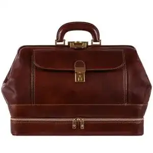 Arzttasche Time Resistance Leder Arztkoffer, Businesstasche