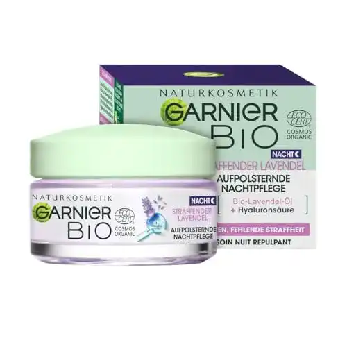 Vegane Gesichtscreme Garnier Bio Anti-Falten Feuchtigkeitspflege