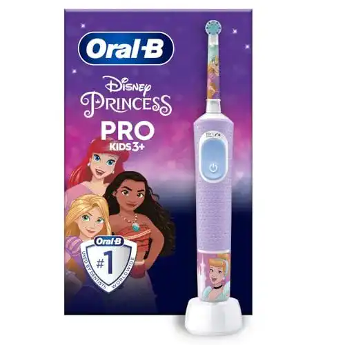 Rotierende Zahnbürste Oral-B Kids Princess für Kinder ab 3 Jahren