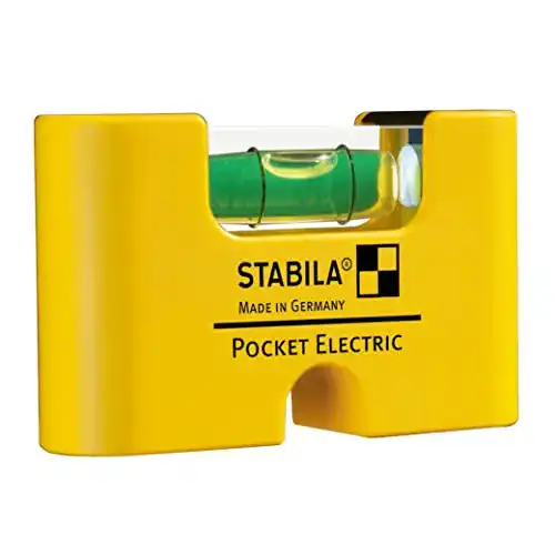 Wasserwaage Stabila Pocket Electric, 7 cm, Seltenerd-Magnetsystem