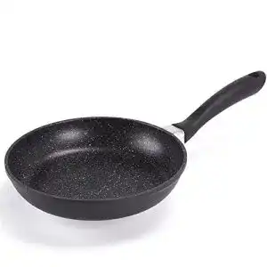 Pfanne 22 cm MSV Bratpfanne Stein mit Aluguss Beschichtung