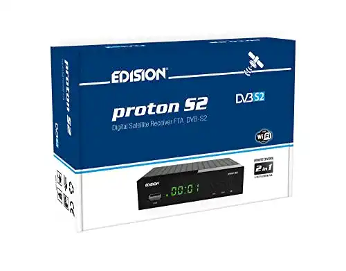 Die beste Edision-Receiver Edision Proton S2 Full HD SAT Receiver FTA 2026 Test Bestseller Edision-Receiver Edision Proton S2 Full HD SAT Receiver FTA