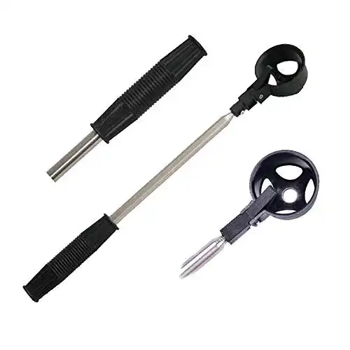 Ballangel Golf Xrten Golf Ball Retriever aus Edelstahl,Einziehbar