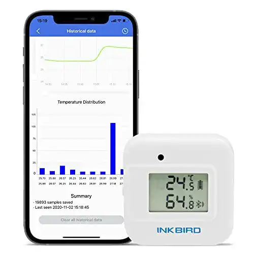 Bluetooth-Thermometer Inkbird IBS-TH2 Plus
