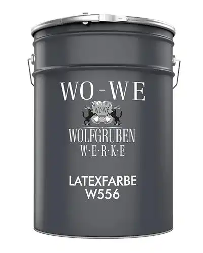 Abwaschbare Wandfarbe WO-WE Latexfarbe Innenweiß 20L
