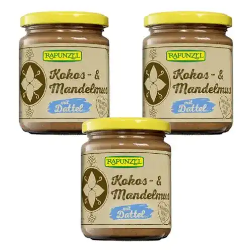 Die beste Bio-Brotaufstrich Rapunzel Kokos- & Mandelmus mit Dattel, 3er 2026 Test Bestseller Bio-Brotaufstrich Rapunzel Kokos- & Mandelmus mit Dattel, 3er