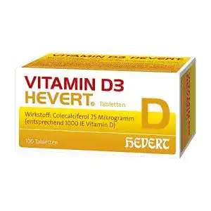 Vitamin D3 Hevert 1000 I.E. Tabletten, 100 St. Tabletten