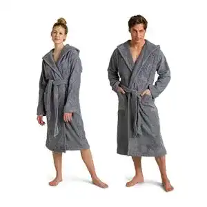 Bademantel Unisex Möve Superwuschel Kapuzenmantel