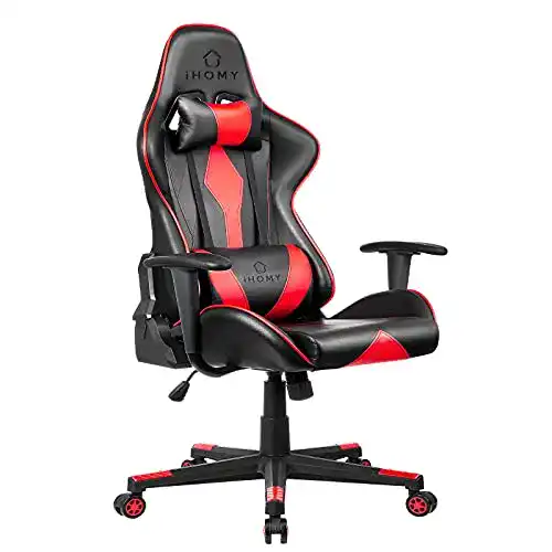 Gaming-Stuhl bis 100 Euro iHomy, höhenverstellbar, ergonomisch