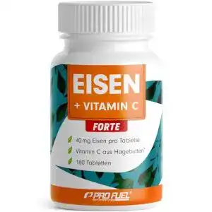 Eisenpräparat ProFuel Eisentabletten 180x mit 40 mg Eisen