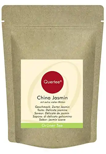 Jasmintee Quertee Grüner Tee, China Jasmin Tee, 250 g