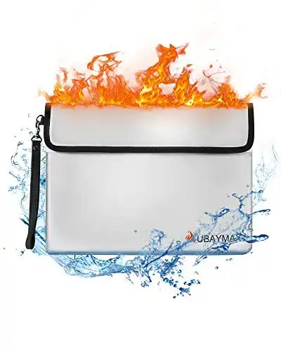 Feuerfeste Geldtasche UBaymax Feuerfeste Tasche (34x24cm)