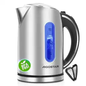 Aigostar-Wasserkocher Aigostar King – Wasserkocher Edelstahl 1,7 l