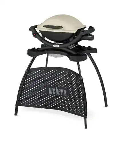 Gasgrill bis 400 Euro Weber Q1000 Gasgrill, 43 x 32 cm, Titan