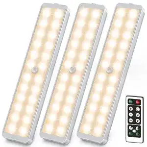 LED-Schrankbeleuchtung mit Bewegungsmelder Racokky, 24er LED