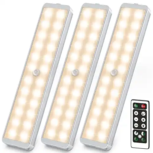 Die beste LED-Schrankbeleuchtung mit Bewegungsmelder Racokky, 24er LED 2026 Test Bestseller LED-Schrankbeleuchtung mit Bewegungsmelder Racokky, 24er LED