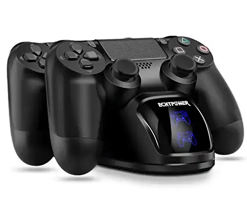 PS4-Controller-Ladestation ECHTPower mit LED Anzeige