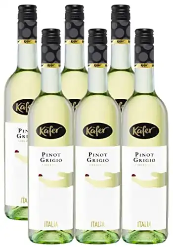 Die beste Weißwein (trocken) Feinkost Käfer Pinot Grigio trocken 6 x 0.75 l 2026 Test Bestseller Weißwein (trocken) Feinkost Käfer Pinot Grigio trocken 6 x 0.75 l