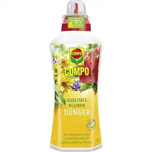 Blumendünger Compo Qualitäts- für alle Pflanzen im Zimmer 1 Liter