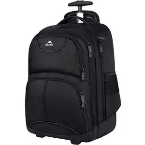 Laptop-Trolley MATEIN Business Trolley Reiserucksack mit Rollen