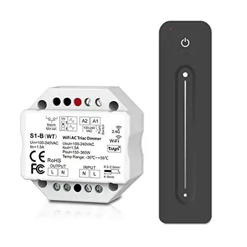 WLAN-Dimmer YSRSAI Unterputz Dimmer-AC Triac LED Dimmer