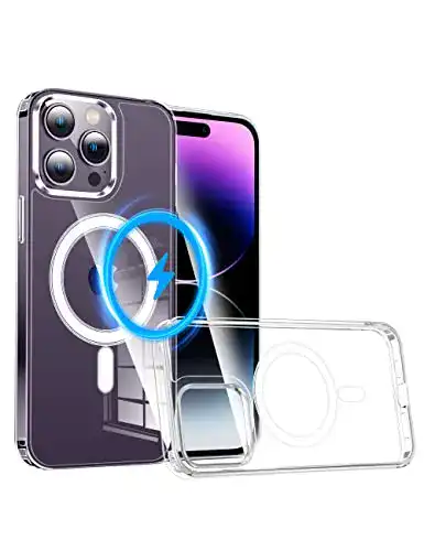iPhone-14-Clear-Case mit MagSafe Quikbee Magnetic Clear Case
