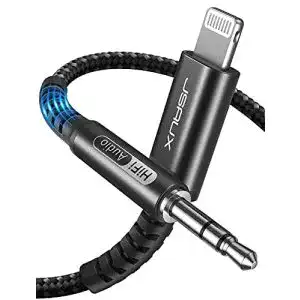 Lightning auf Klinke JSAUX Lightning-zu-3,5-mm-Audiokabel 6FT