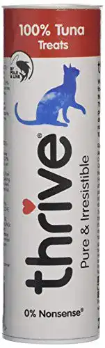 Thrive-Katzenfutter thrive Cat 100% Tuna Treats 25g, Pack of 4