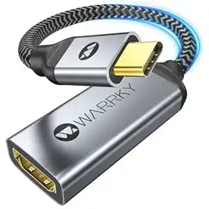 USB-C-HDMI-Adapter WARRKY USB C auf HDMI Adapter 4K