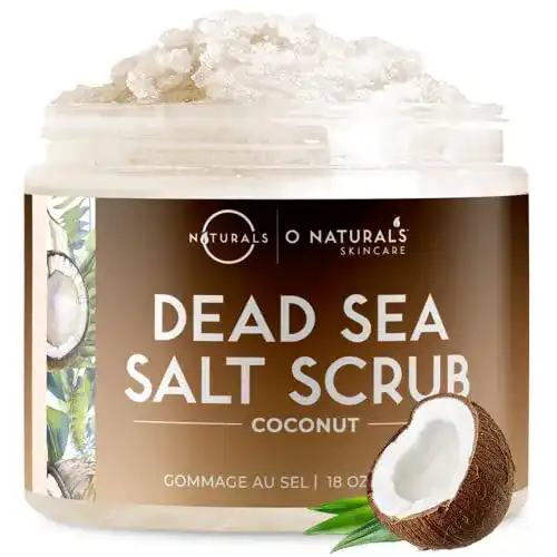 Peeling O NATURALS Körper Salt Body Scrub Coconut mit Vanilla