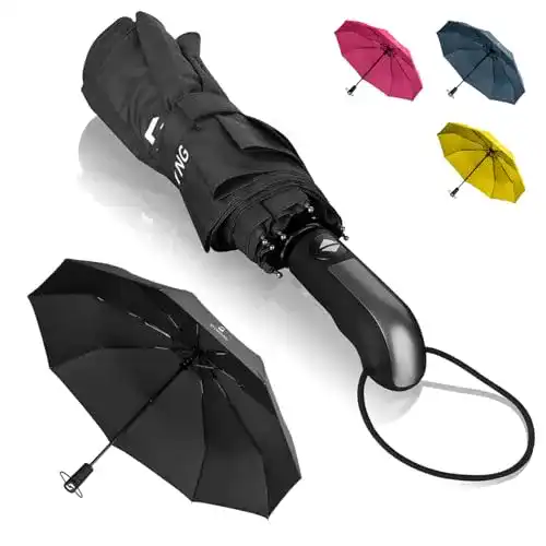 Trekkingschirm STYNGARD Regenschirm sturmfest bis 140 km/h