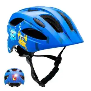 Fahrradhelm mit Licht Crazy Safety für Kinder – und Jugendliche