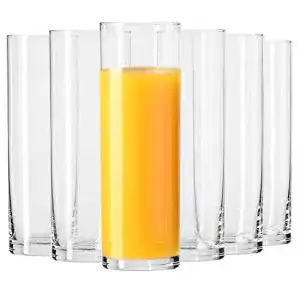 Kölschgläser Krosno Getränke Glas Wassergläser 6-teiliges Set