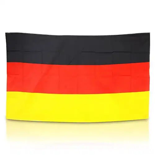 Die beste Deutschlandfahne Cepewa Fahne Flagge Deutschland 150 x 90 cm 2026 Test Bestseller Deutschlandfahne Cepewa Fahne Flagge Deutschland 150 x 90 cm