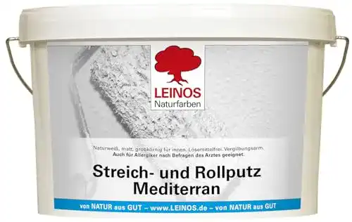 Rollputz Leinos Streich- und Mediterran 10,00 l
