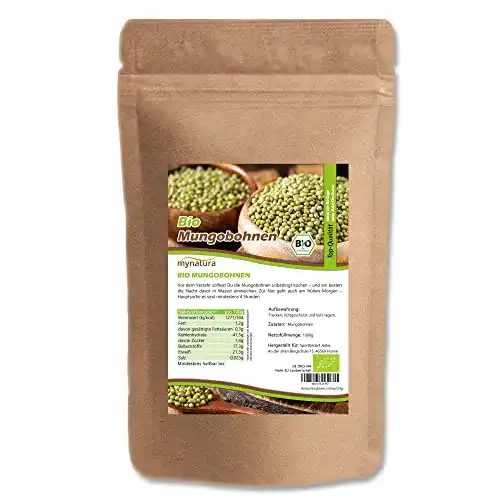 Mungobohnen Mynatura Mungbohnen Ganz, 1kg
