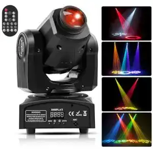 Moving Head UKing 50W DMX512 Disco Lichteffekt 8 Muster