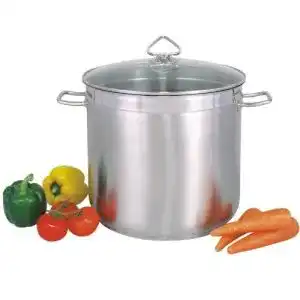 Kochtopf 20 Liter ZHG Kochtopf aus Edelstahl ca. 30 x 27 cm